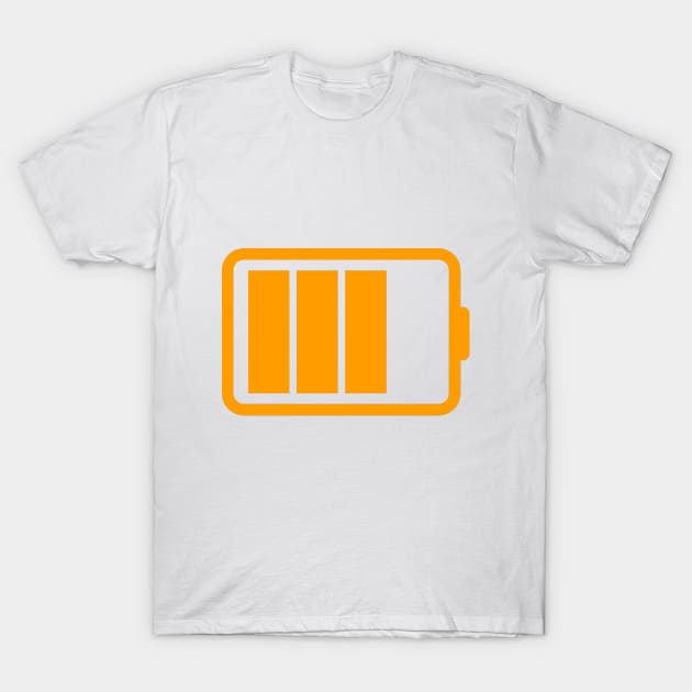 75% battery T-Shirt by Makishimu